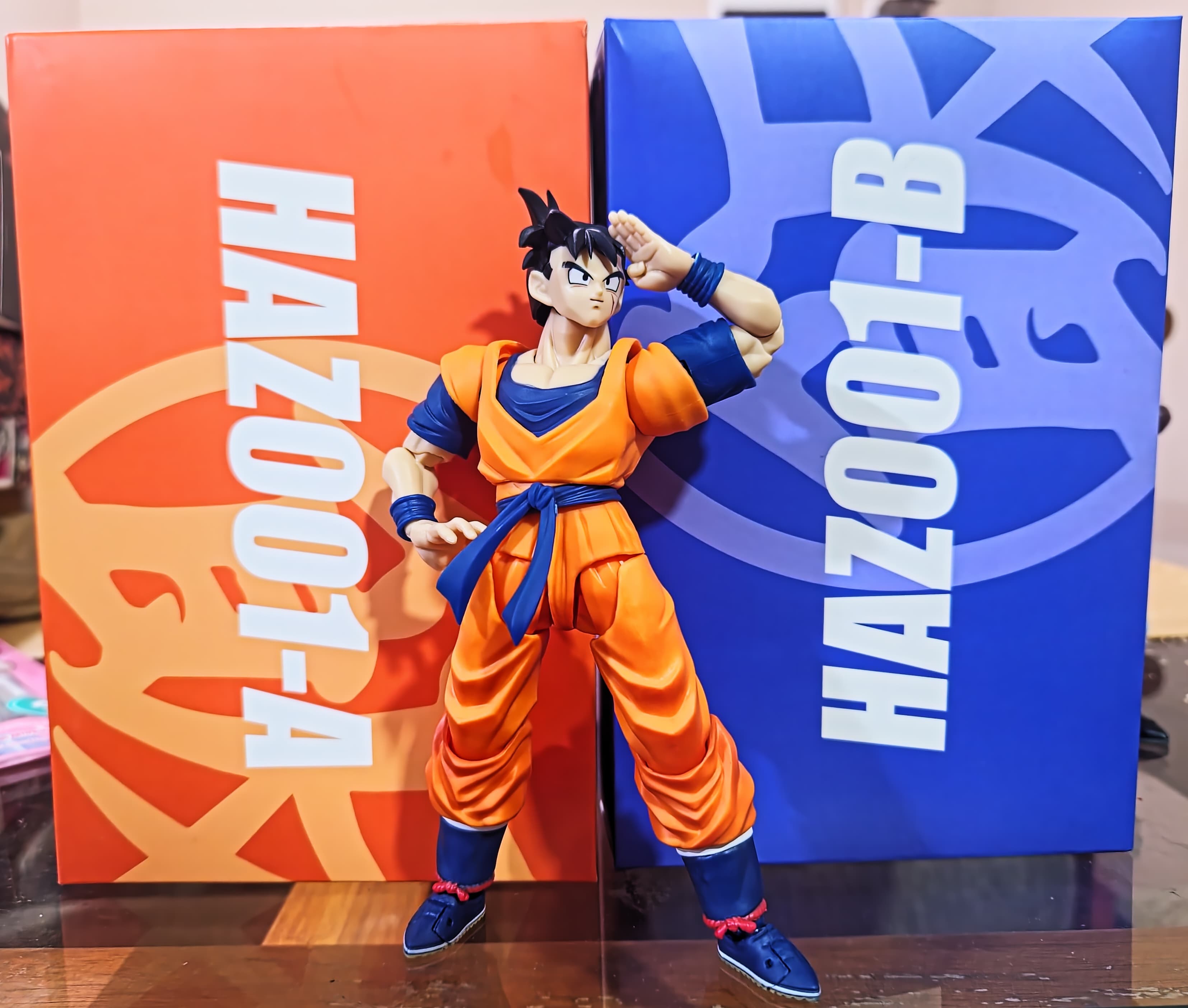 Gohan del Futuro Dragon Ball Z HAZ001 A y B Sellados (caja con detalle)